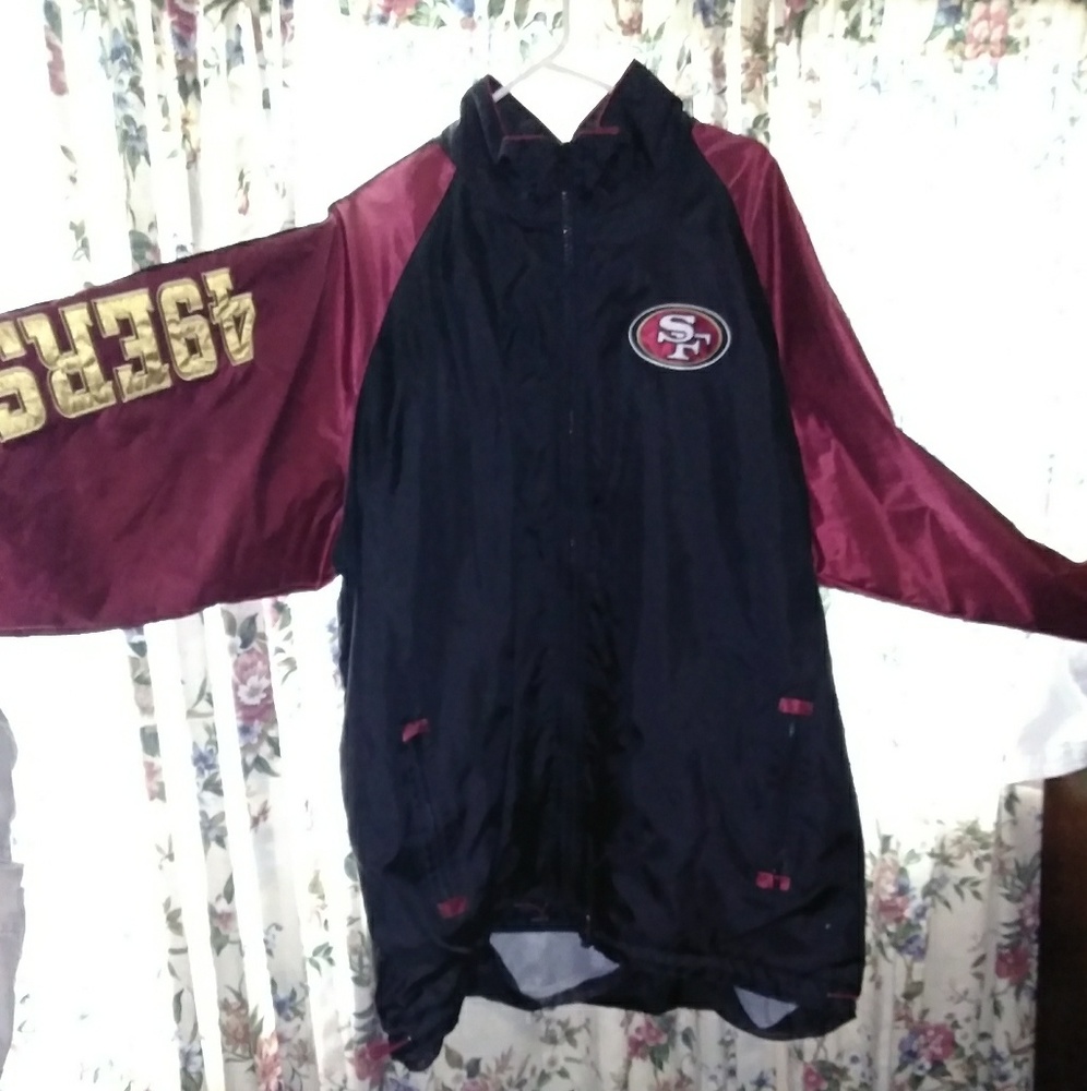 49ers windbreaker